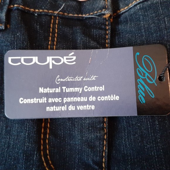 Gap Coupe Blue Women's Dark Washed Jeans Bootcut Tummy Control - Size 6 - NWT - Picture 7 of 13